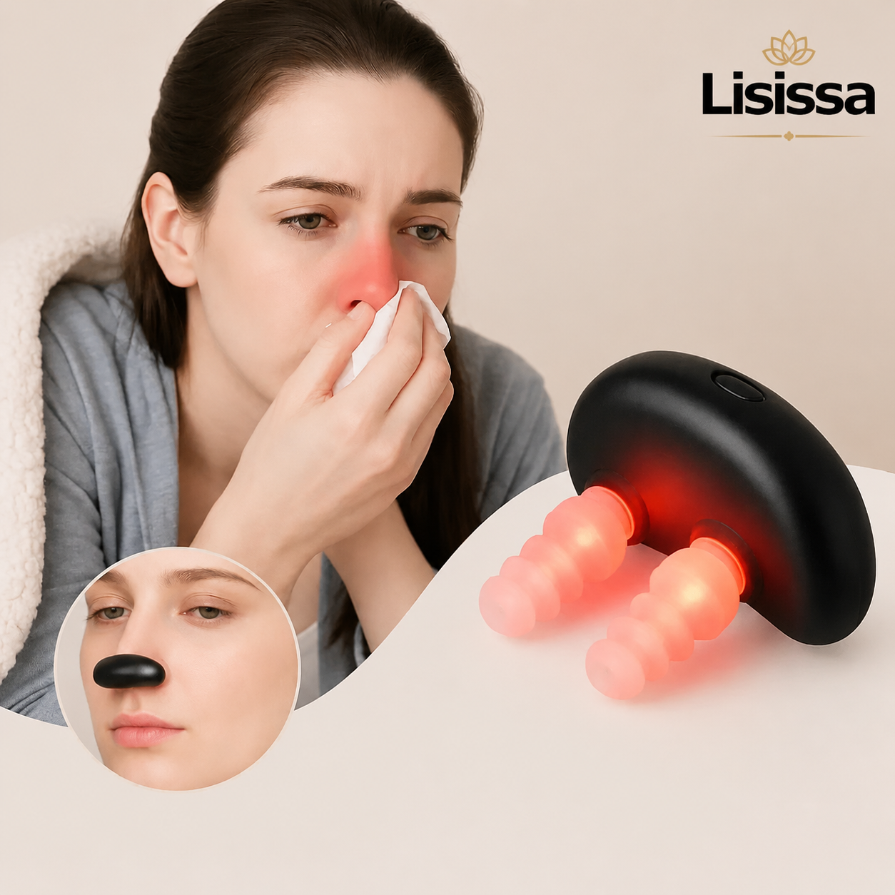 Therapie Nasale par Lumiere Rouge