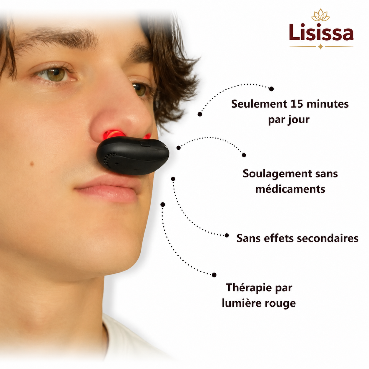 Therapie Nasale par Lumiere Rouge