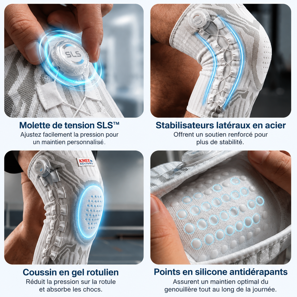 Genouillère la plus avancée