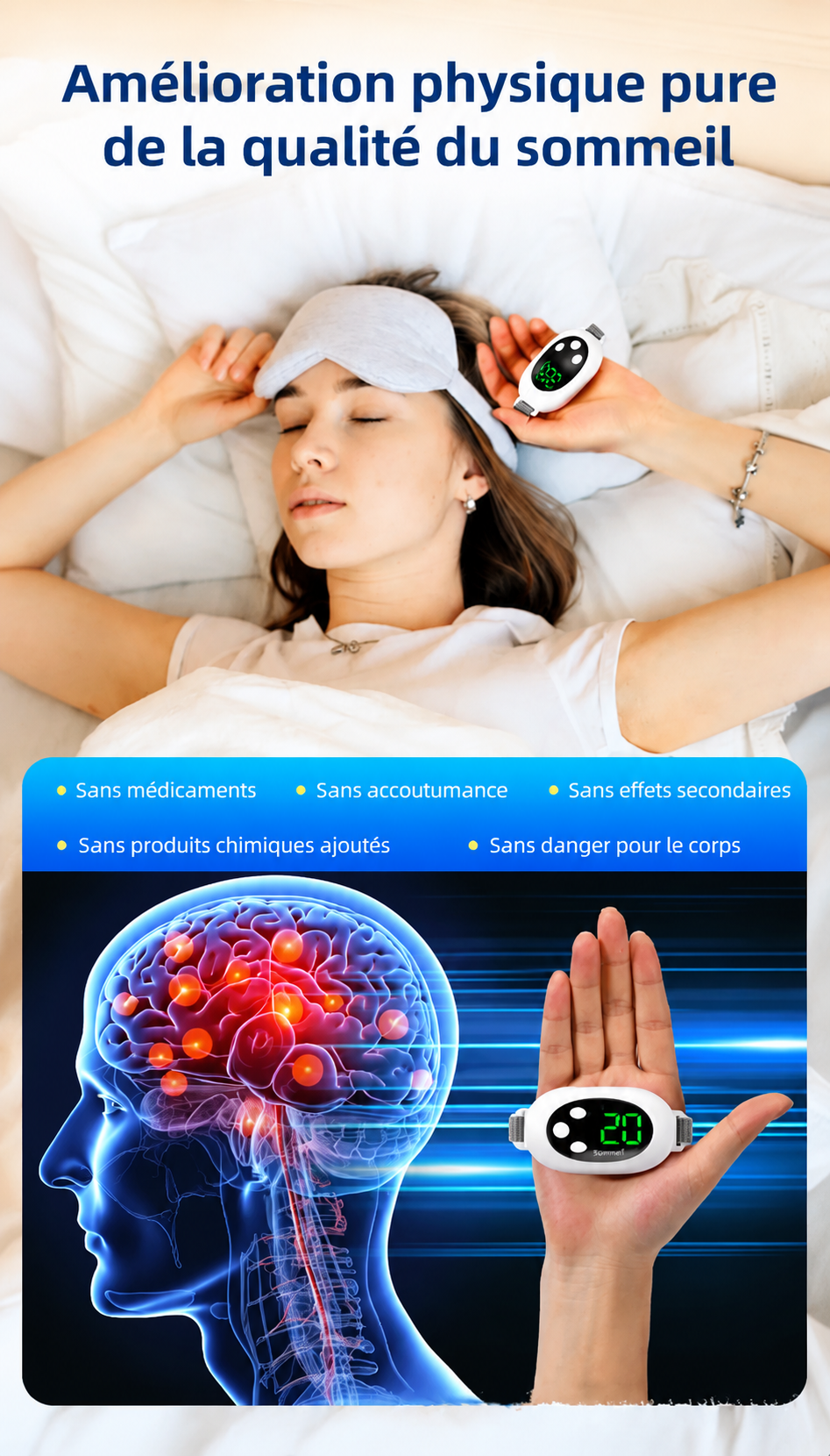 Appareil d'aide au sommeil intelligent
