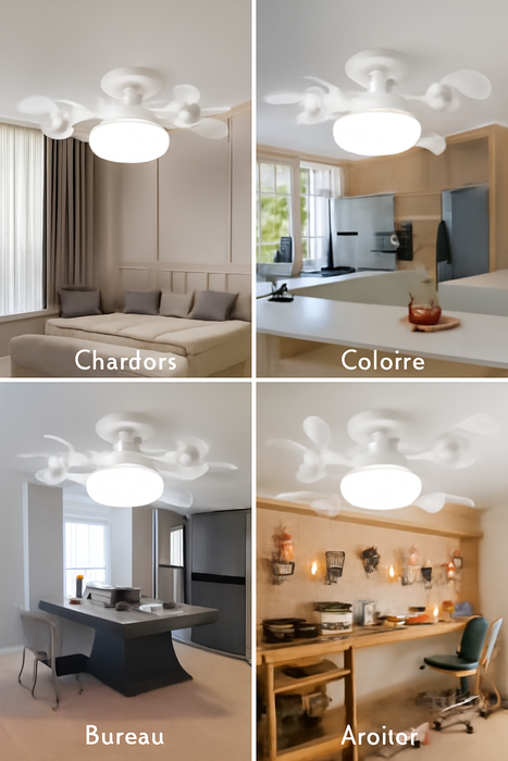 Ventilaateur Universel de Drone à gradation avec Lanterne LED et Télécommande