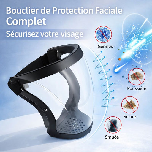 🌟  Bouclier Facial Anti-Buée – Protection Visage Professionnelle 🌟