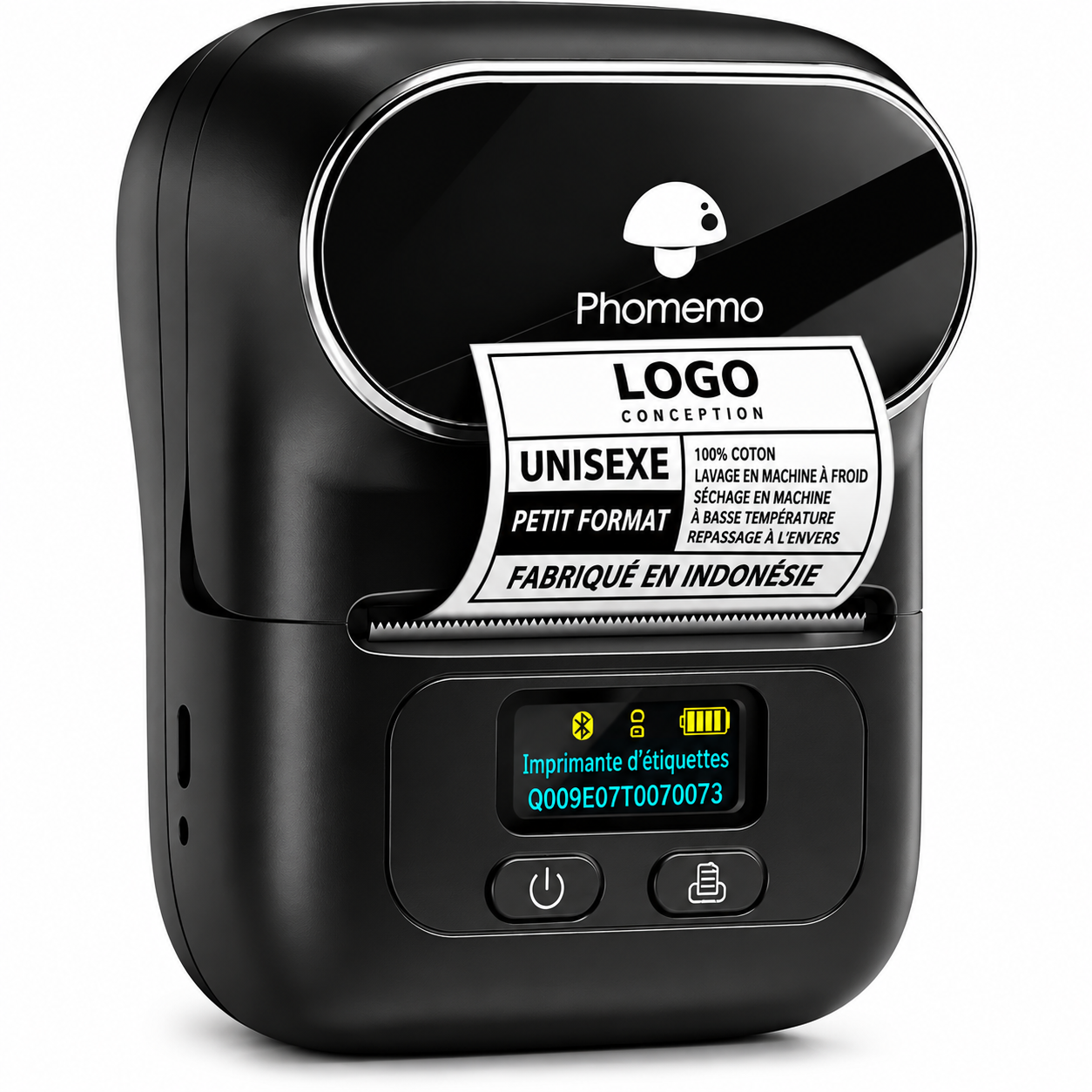 Phomemo M110 Étiqueteuse thermique portable pour entreprise