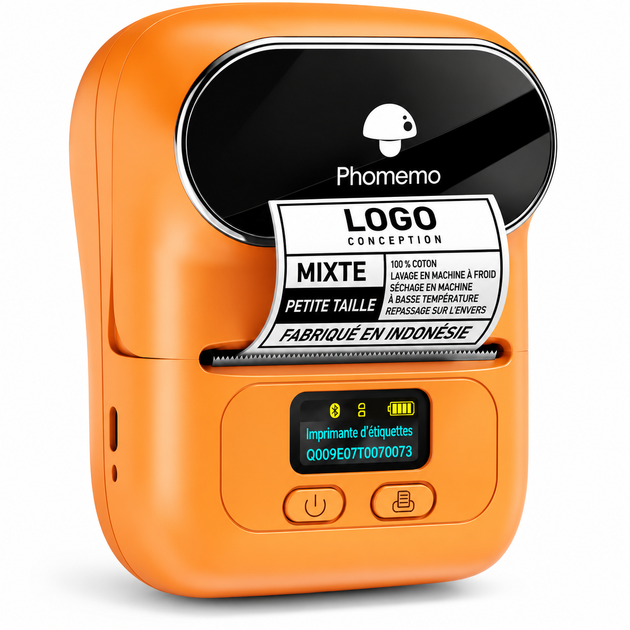 Phomemo M110 Étiqueteuse thermique portable pour entreprise