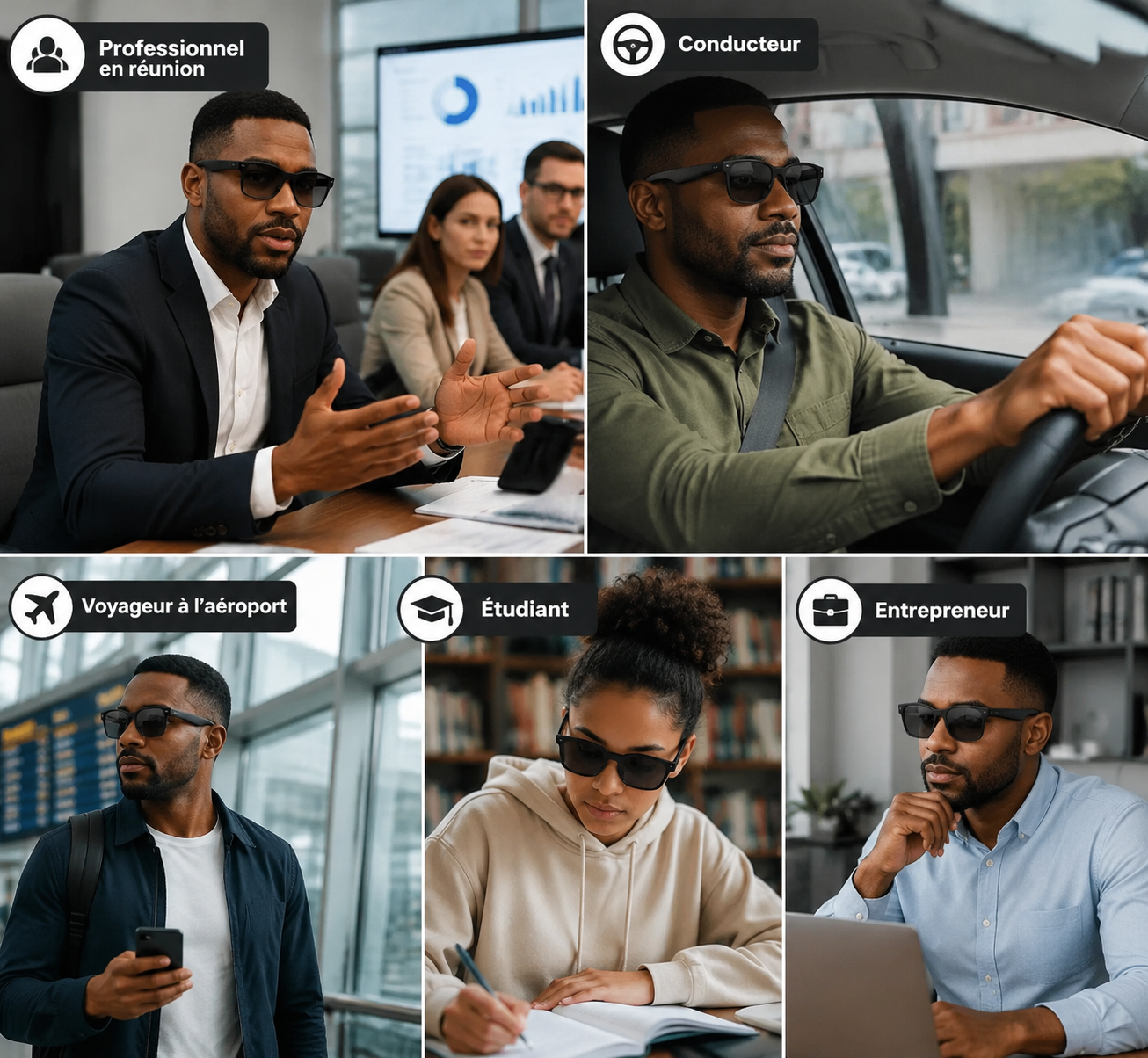 LUNETTES CONNECTÉES XG89