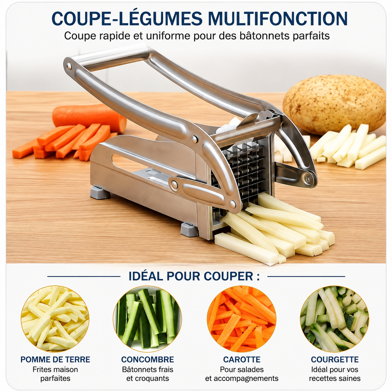 Coupe-frites & legumes