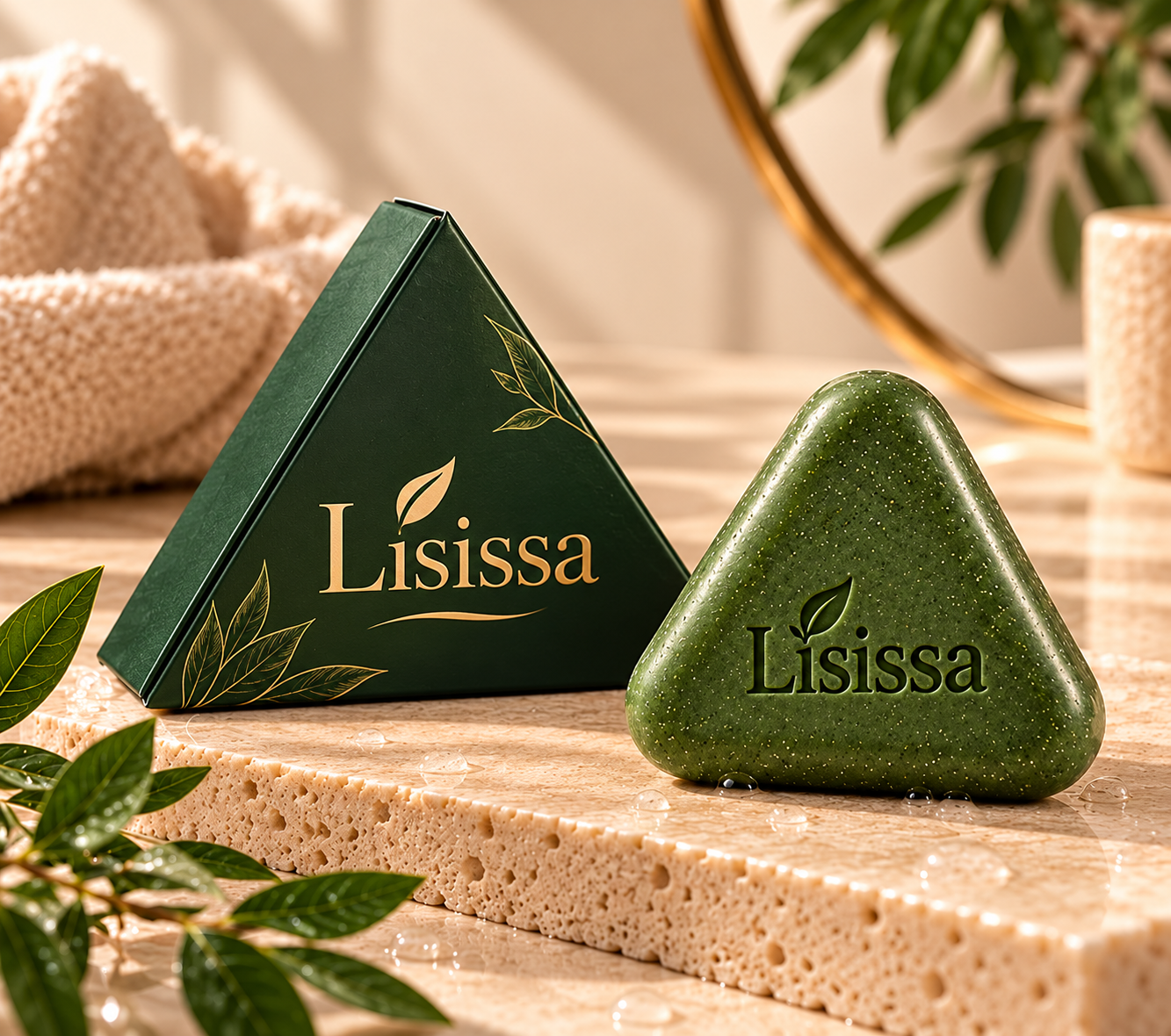 Pack Lisissa de 3 shampooings solides