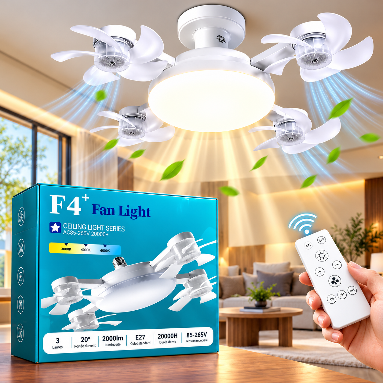 Ventilateurs 4 en 1