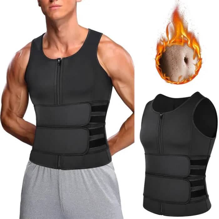🔥43% DE REDUCTION 🔥Gilet de Sudation ventre plat  Homme