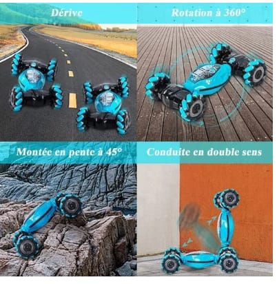 🔥Commande gestuelle RC et voiture télécommandée (mode double)