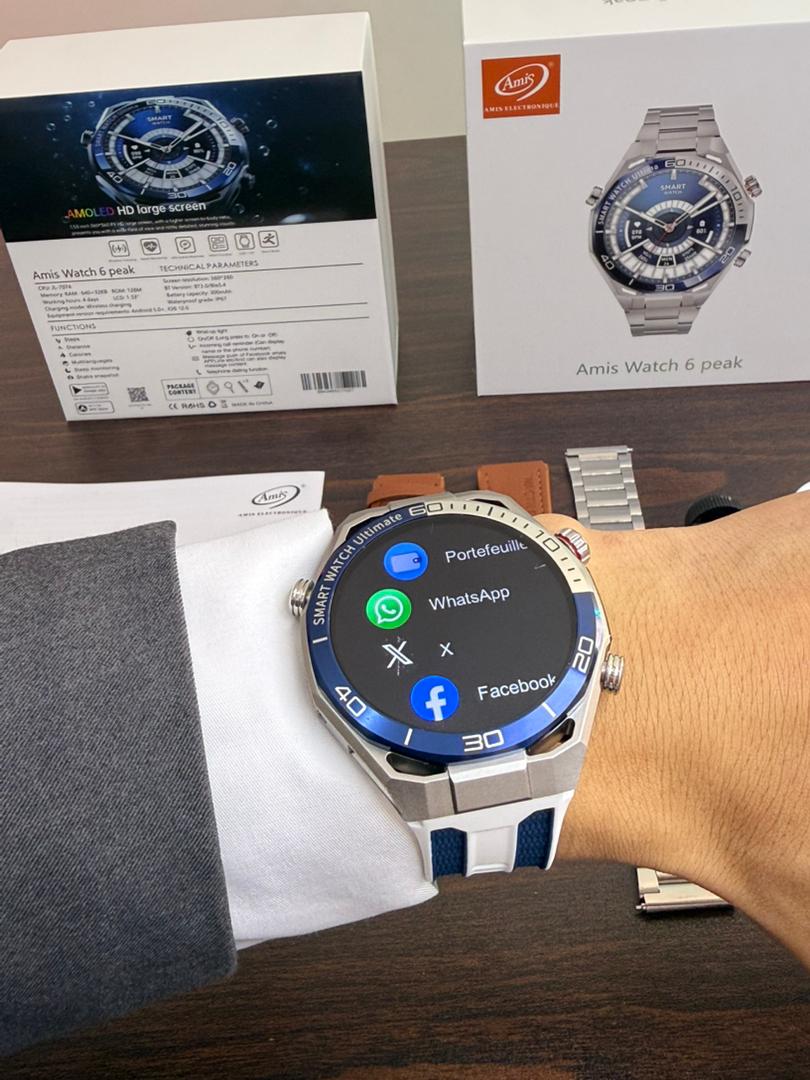 ⌚ SMARTWATCH ULTIMATE – La montre connectée intelligente nouvelle génération
