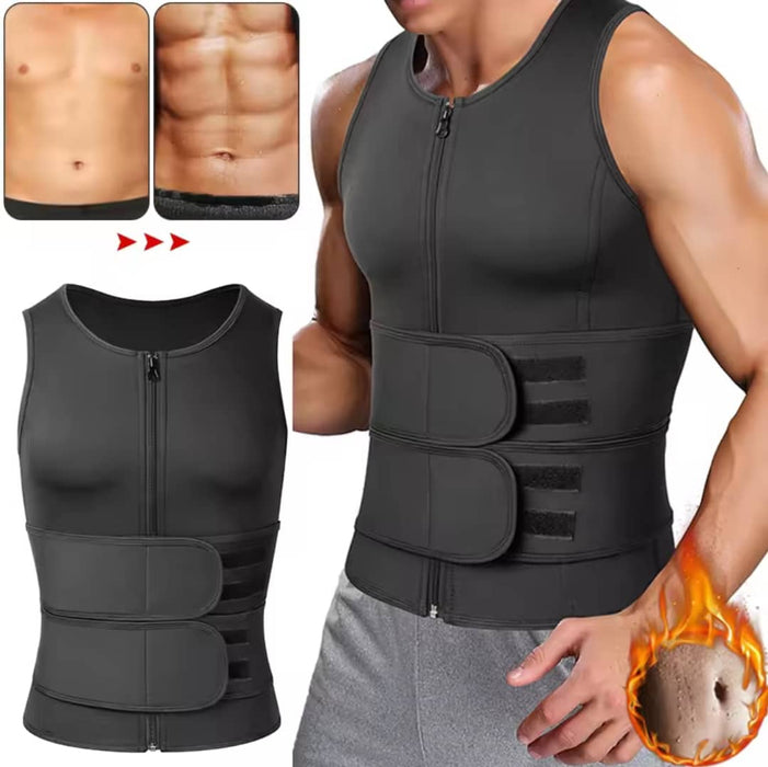 🔥43% DE REDUCTION 🔥Gilet de Sudation ventre plat  Homme
