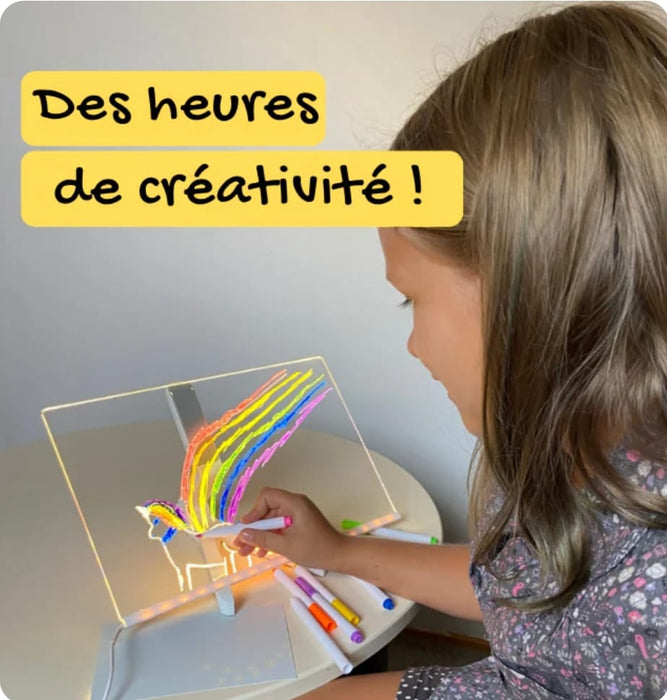 LumoPlan – Tablette de Dessin LED Créatif  Multifonctionnel